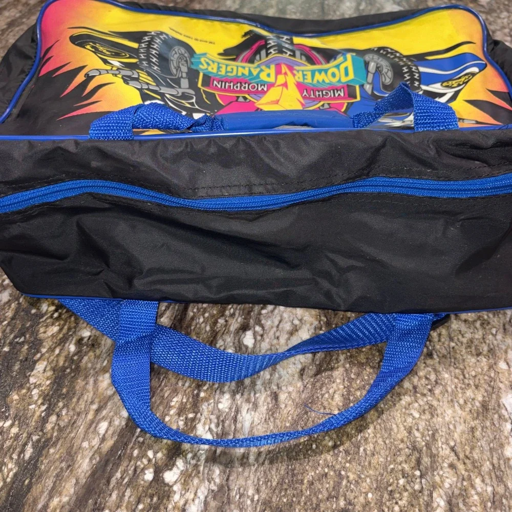 Vintage Travel Bag Kids 1993 Mighty Morphin Power Rangers Ero Industries